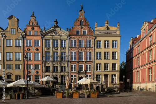 Langer Markt, Altstadt, Rechtstadt, Danzig, Polen < english> long market, old town, Gdansk, Poland