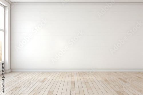 Empty light room interior © ArtCookStudio