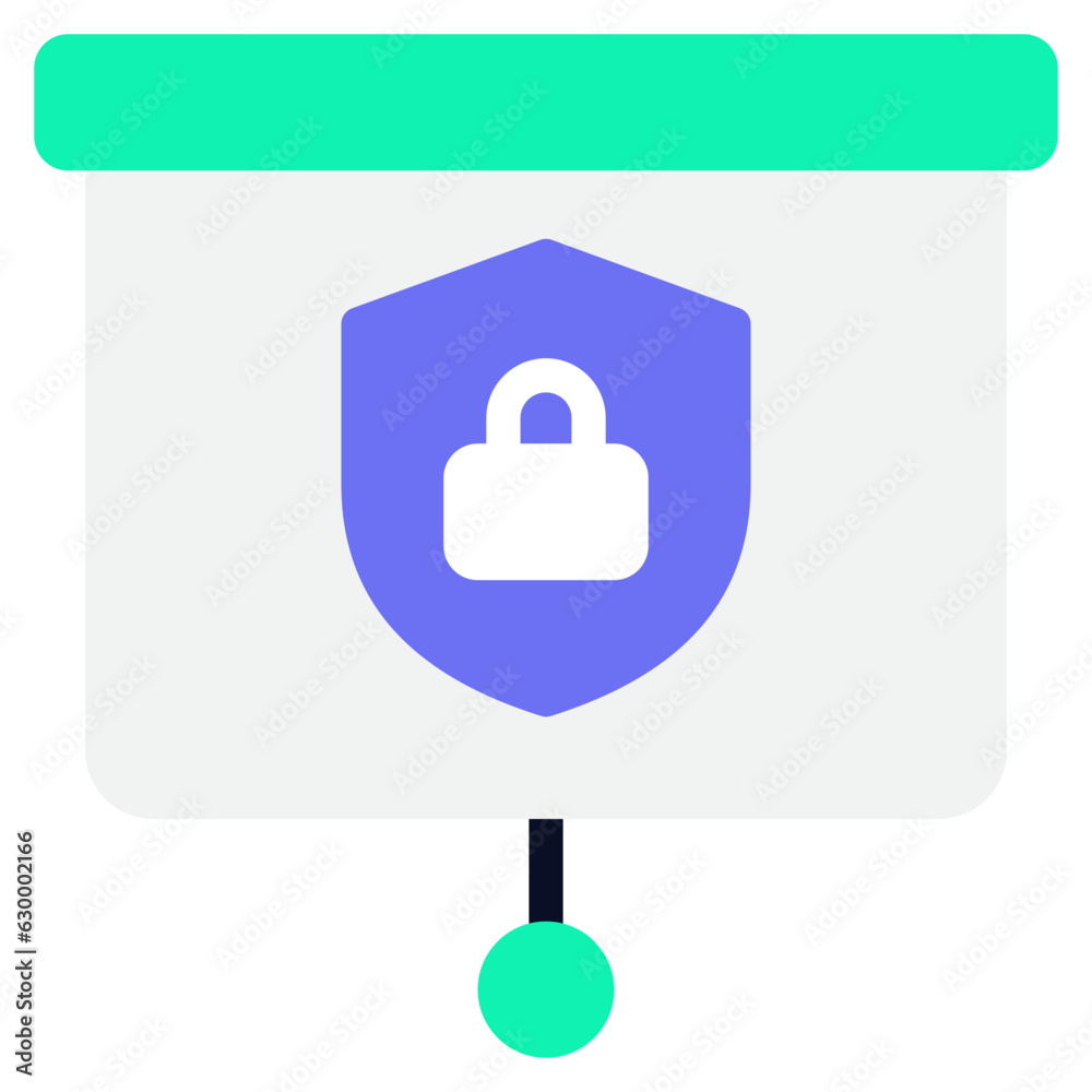 Cybersecurity Training Icon illustration Cybersecurity Training Icon illustration
