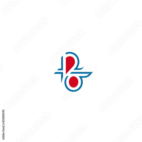 vector logo for brands and brands in the style of the letter B or number 8