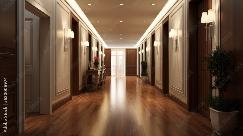 Obraz premium Corridor In Home Ideas