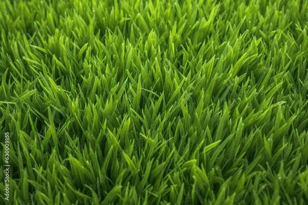 Long Fresh Green Grass Texture Background - Created with Generative AI Tools Long Fresh Green Grass Texture Background - Created with Generative AI Tools