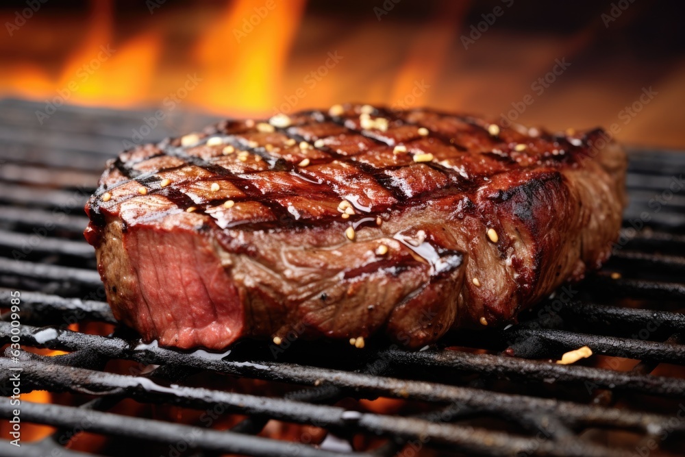 grill marks on a perfectly cooked piece of meat grill marks on a perfectly cooked piece of meat