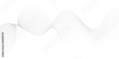 Abstract white paper tecnology wave background. abstract gradiant and white wave curve lines banner background design. Vector illustration. Modern template abstract design flowing particles wave.