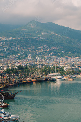 Alanya city, Turkey, view f...