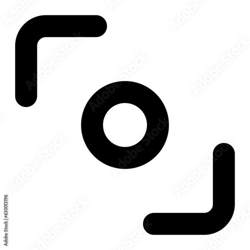 diagonal scroll arrow icon, diagonal arrowhead icon