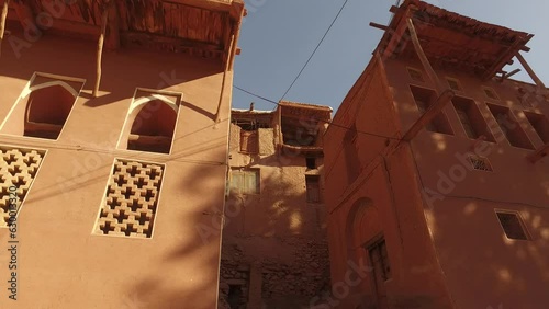 Ancient Buildings In Zoroastrian Village Abyaneh Iran