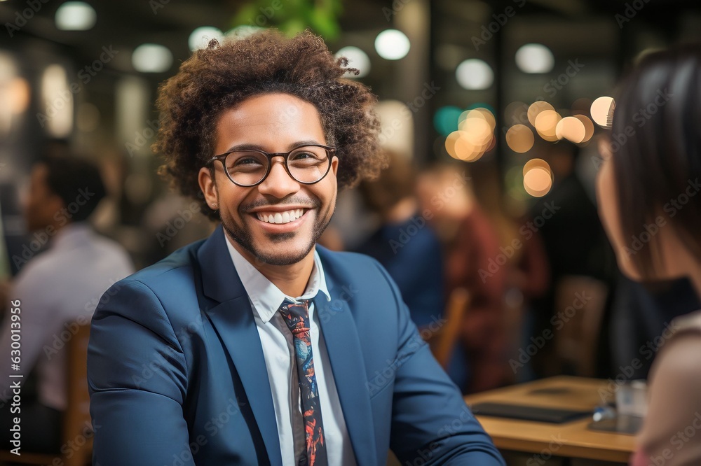 © A Denny Syahputra - portrait of a businessman in cafe