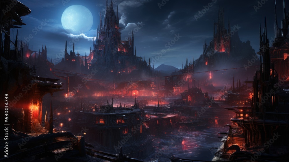 Fototapeta premium Fantasy RPG Game Artwork