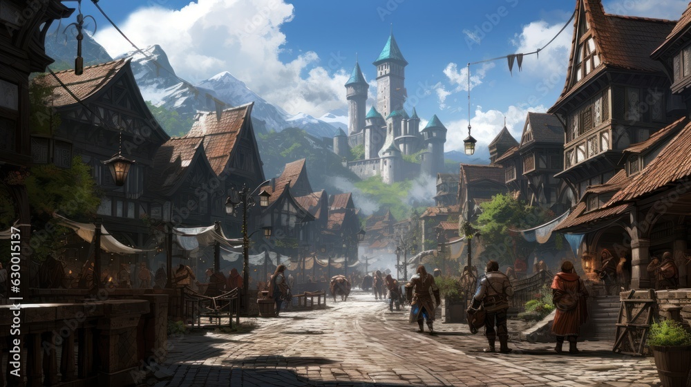 Fantasy RPG Game Artwork Fantasy RPG Game Artwork