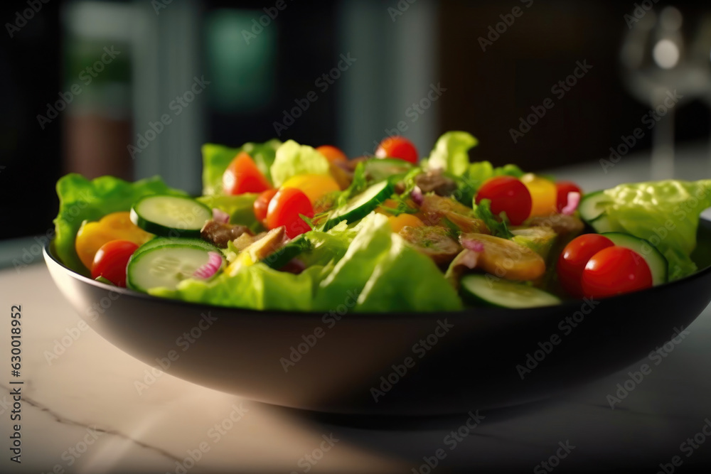 A Vegan Salad for the Senses