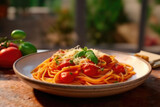 Savory Spaghetti with Tomato Sauce