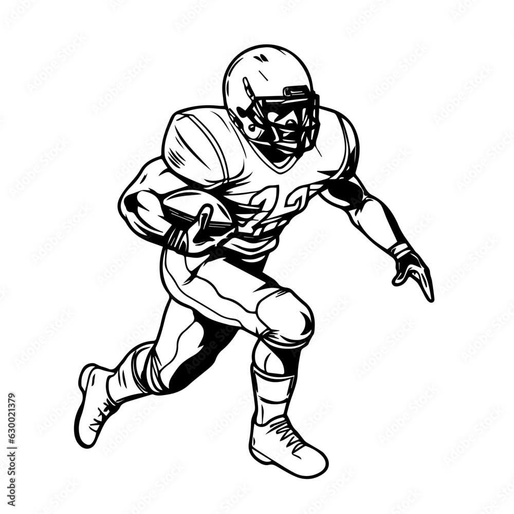 Football svg, football player svg, Football name svg, football team svg png, American Football Player Svg, Football Shirt svg, Half Player
