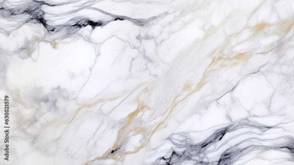 Obraz premium Elegant White Marble Surface