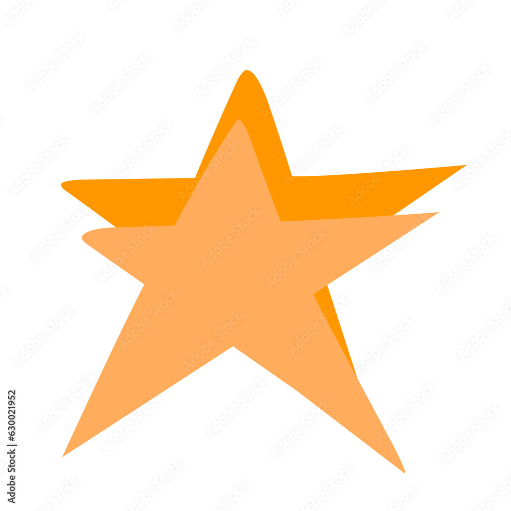 Fototapeta premium Star Icon Illustration Vector