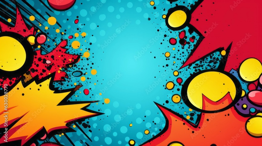 abstract background with circles abstract background with circles