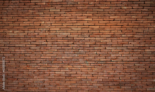 Red brick wall texture background. 