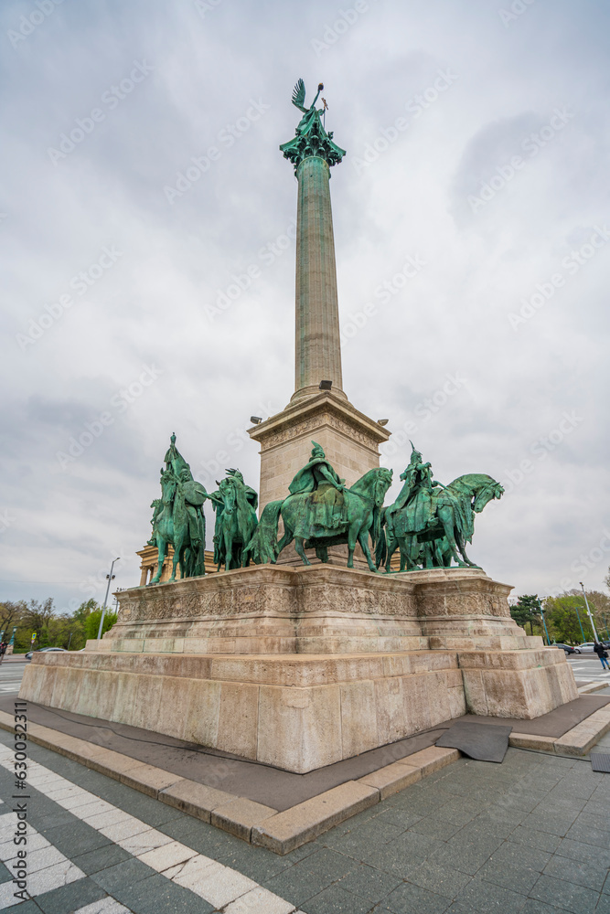 photos taken from various angles in budapest, the capital of hungary
