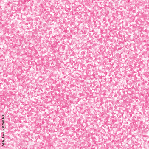 Fun barbie pink seamless glitter pattern. Cute barbiecore light sparkle texture backdrop or 90s y2k collage design element.