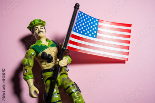 Patriotic Action Figure