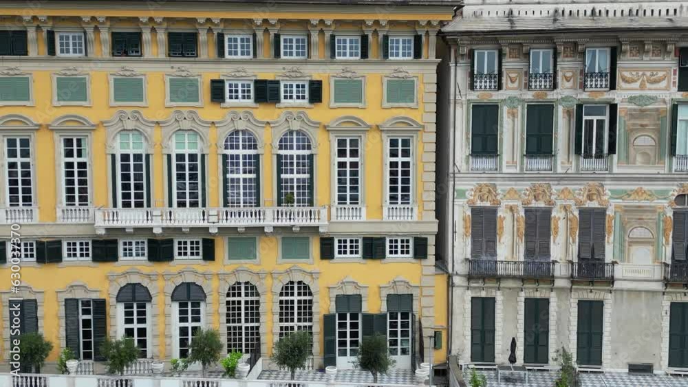 Genoa Drone View City Skyline of Genoa, Italy. Made in July 2023 in 4K Genoa Drone View City Skyline of Genoa, Italy. Made in July 2023 in 4K