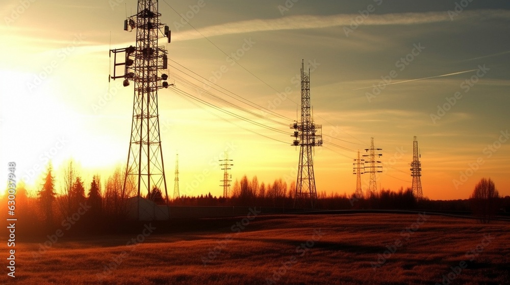 towers for communications .
