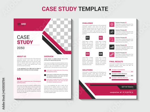 Case study template , business case study