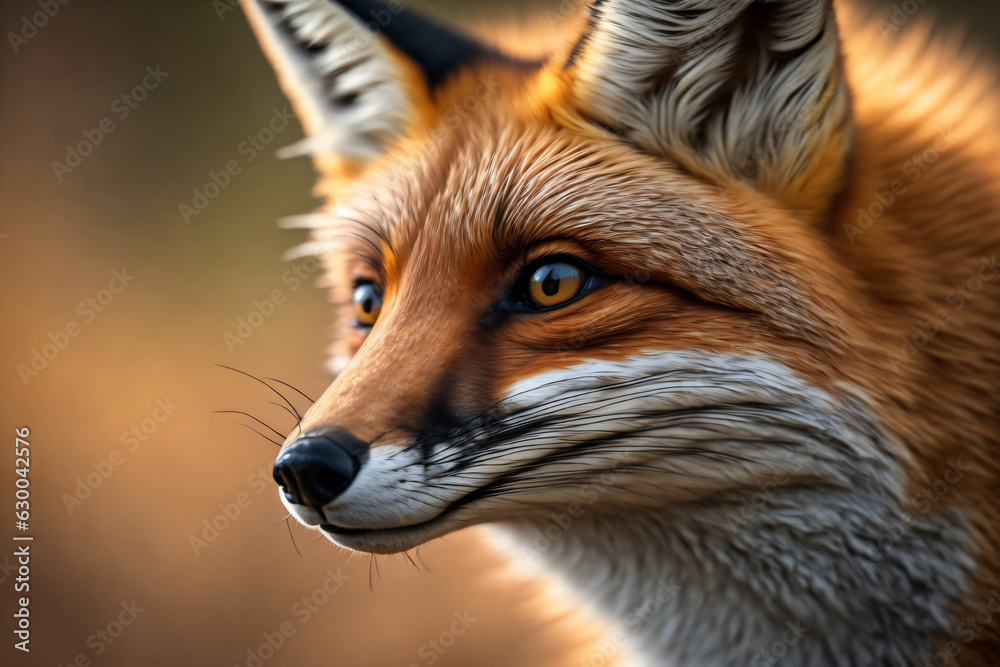 Fototapeta premium red fox portrait