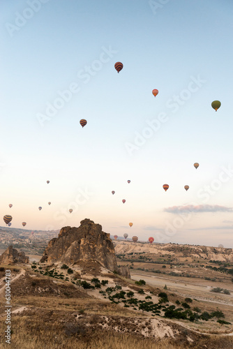 Hot air balloons in Cappadocia © Lucia Tieko
