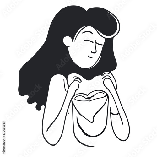 if its meant to be, itll be vector illustration doodle line art
