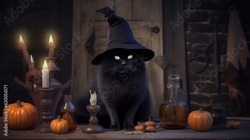 Fotografie, Obraz Halloween background