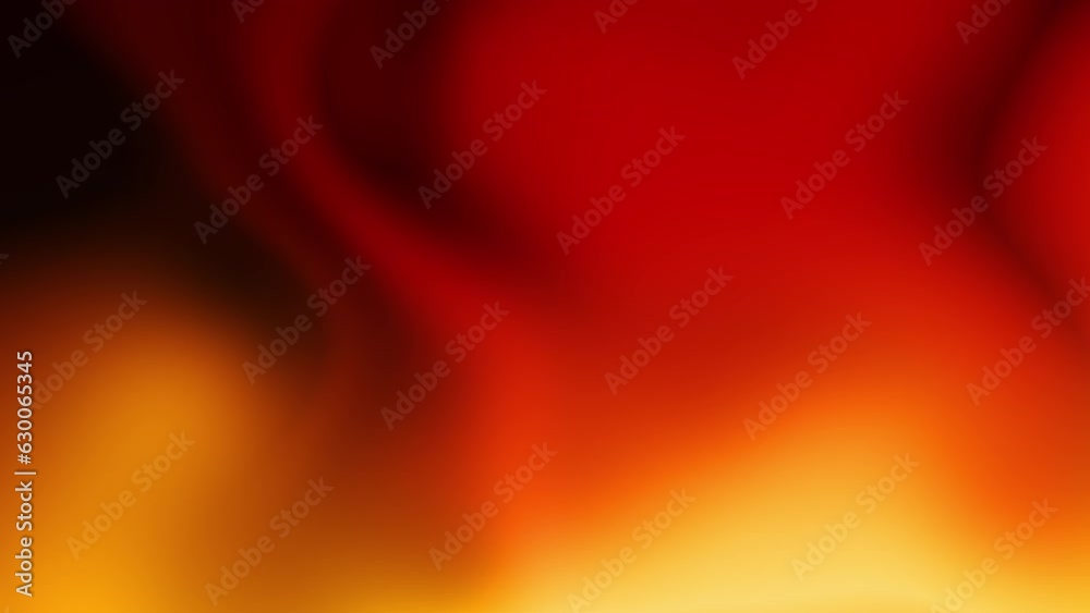 abstract yellow, orange, red and black gradient background looping animation