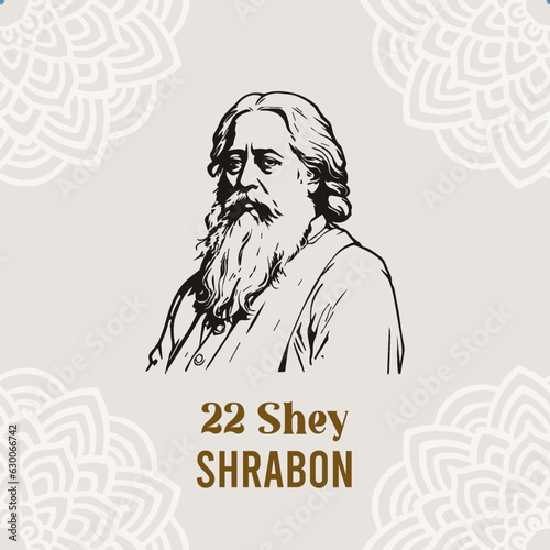 22 shey srabon,story,abindranath tagore,srabonrabindranath,
22 Shey Srabon, Rabindranath Tagore, Srabon, Rabindranath, social media post design,story design
