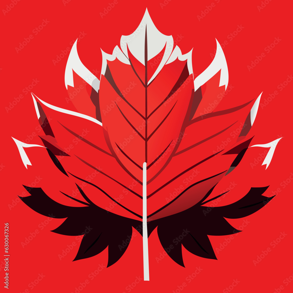 maple leaf silhouette maple leaf silhouette