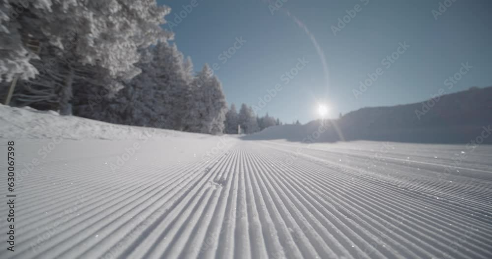 Piste de ski nordique en Haute-Savoie
