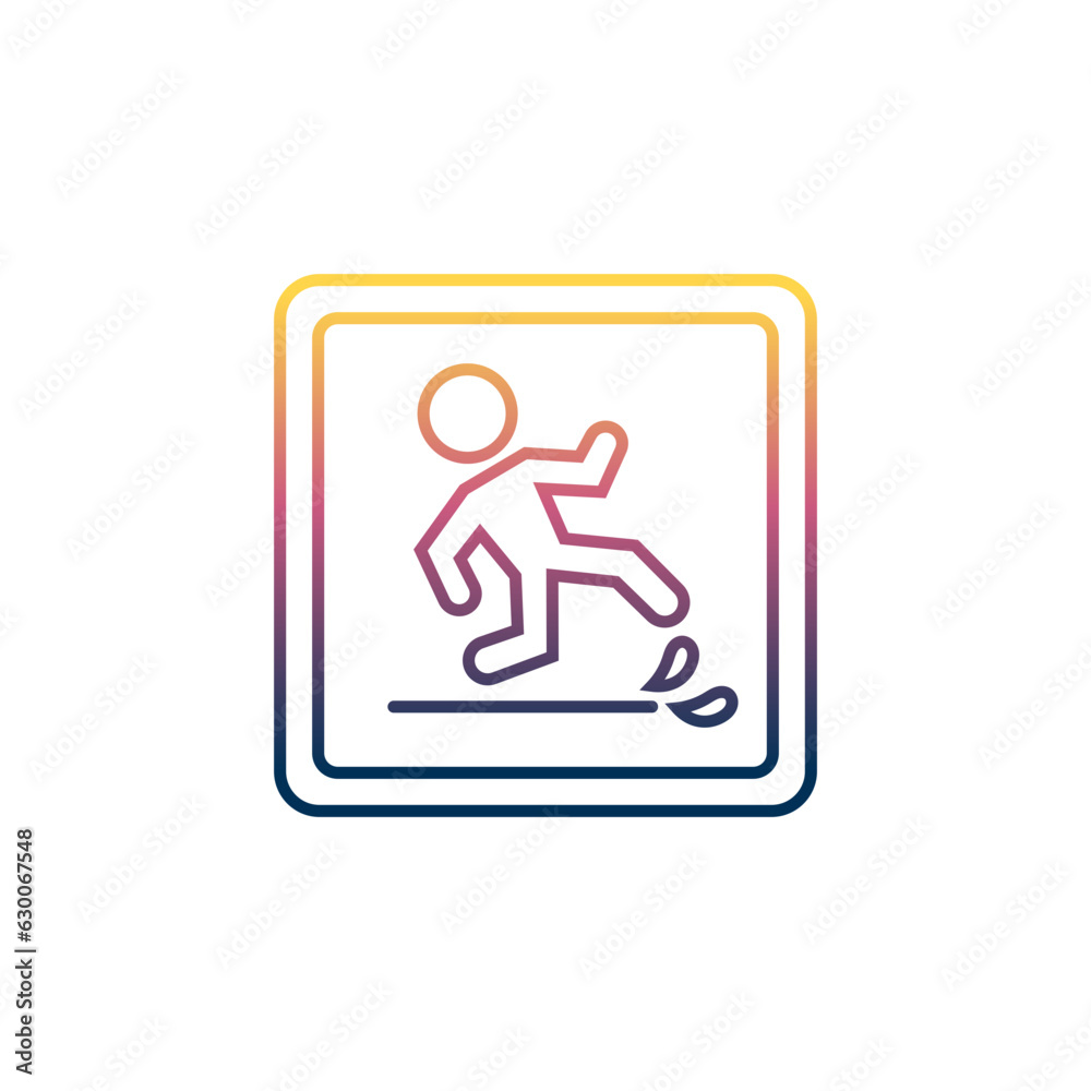 Icon of pedestrian crossing sign Icon of pedestrian crossing sign