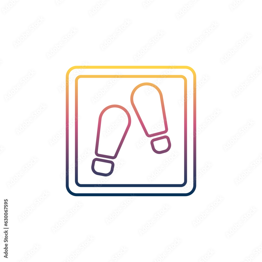 walk sign icon walk sign icon