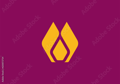 Monogram lantern logo symbol exudes radiance and elegance with its captivating and illuminating design