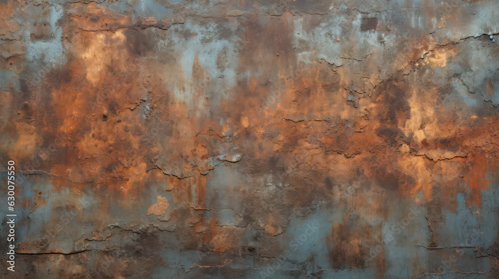 Rustic and weathered steel texture with corrosion and rust Rustic and weathered steel texture with corrosion and rust