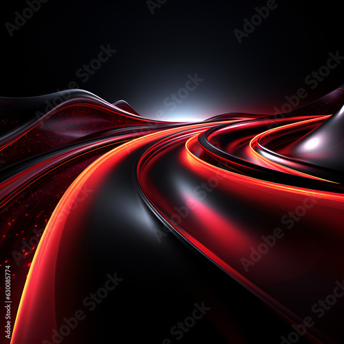 abstract red background with lines