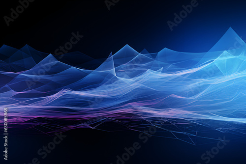 abstract blue technology background