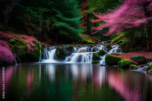 waterfall in the forest