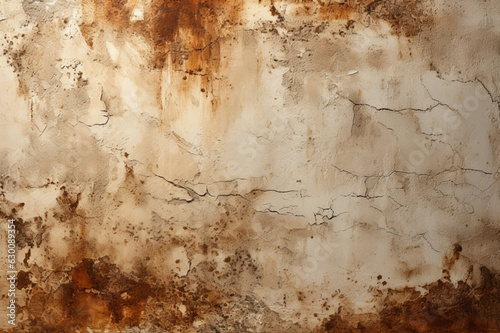 Aged concrete background. Cement wall covered with paint.Generative AI