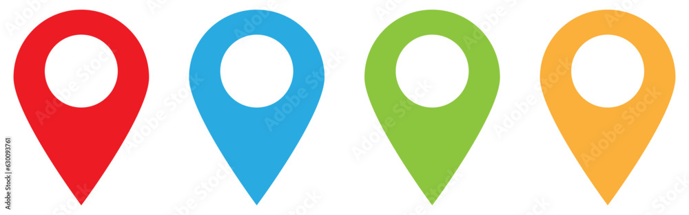 Location map icon set. Design can use for web and mobile app. Vector illustration Location map icon set. Design can use for web and mobile app. Vector illustration