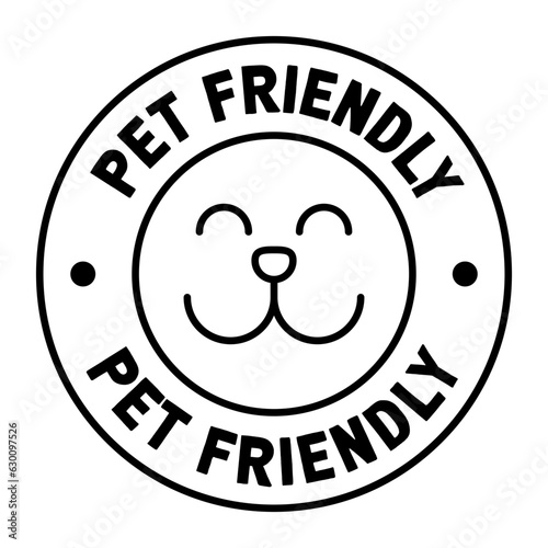 Pet friendly badge stamp. This space allows mascots. Dogs and cats are welcome.