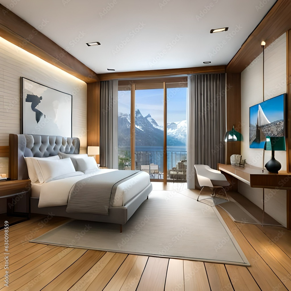 Fototapeta premium living room interior
