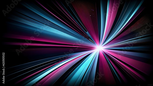 Photo of a vibrant abstract background with intersecting lines