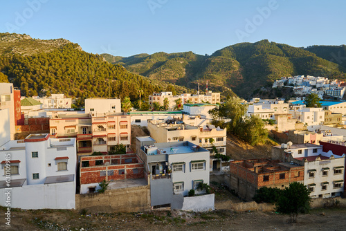 houses in the mountain town © Mounir