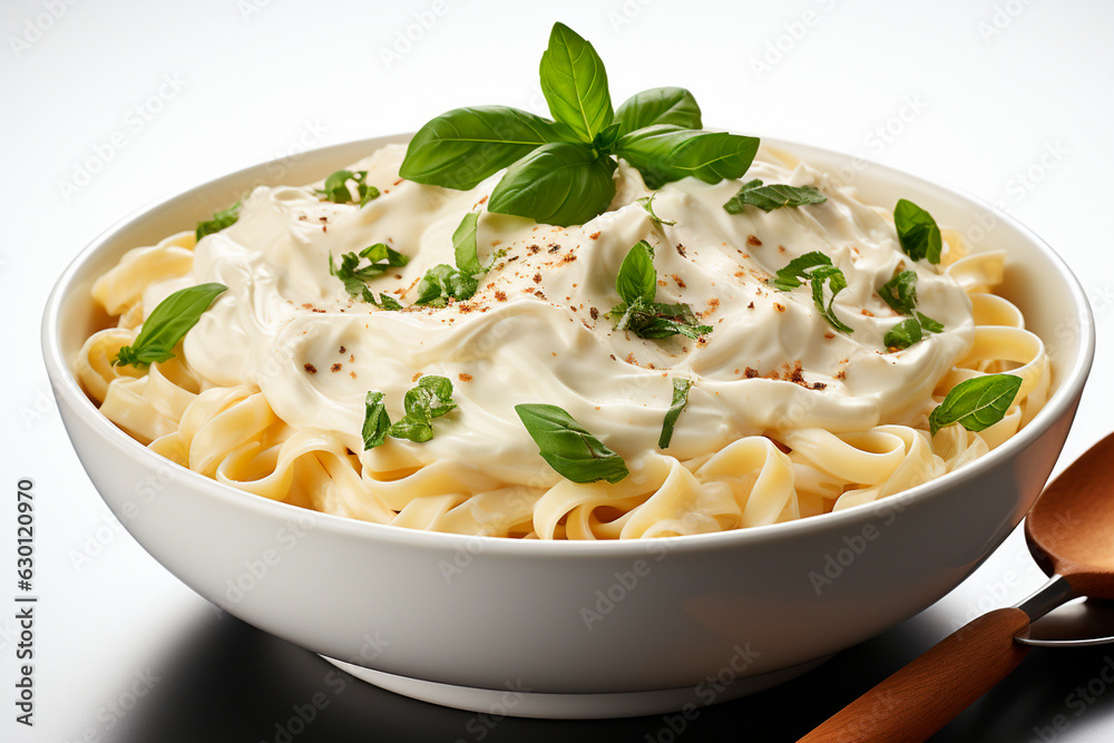 pasta with cheese and herbs,Generative AI