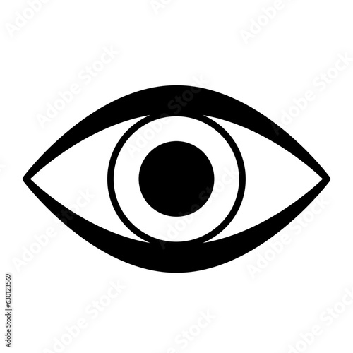 Open Eye Glyph Icon